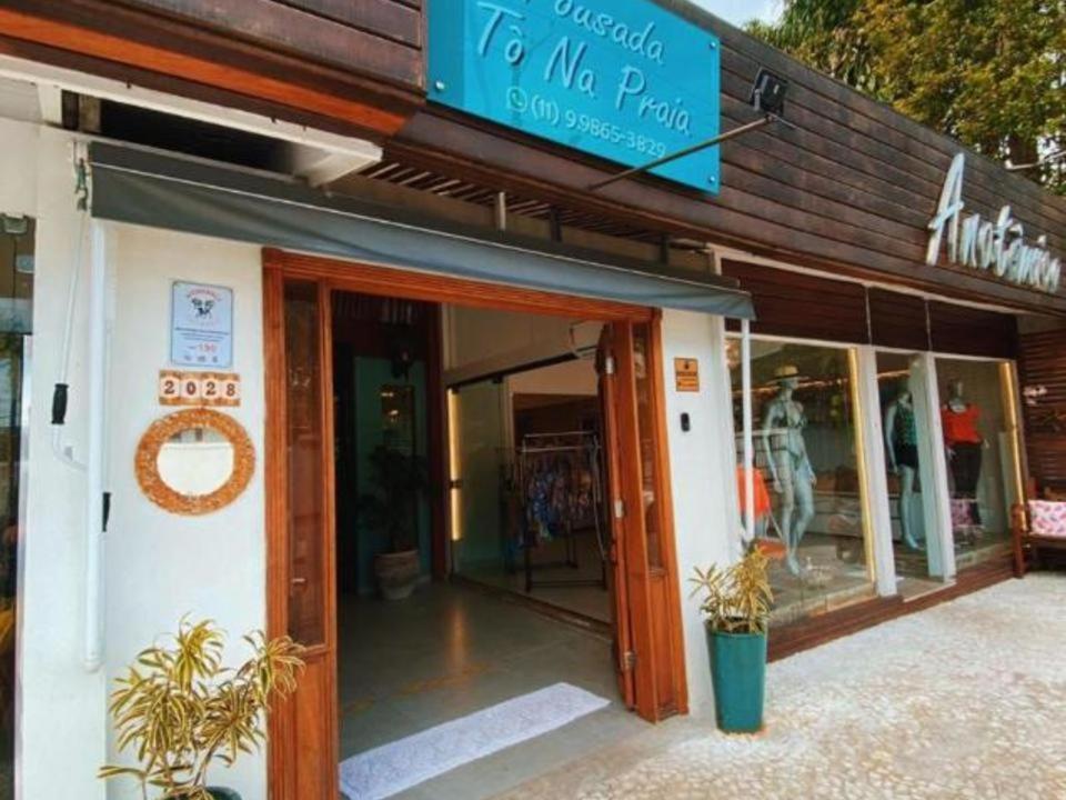 To Na Praia Juquehy Pousada Juquei Exterior photo